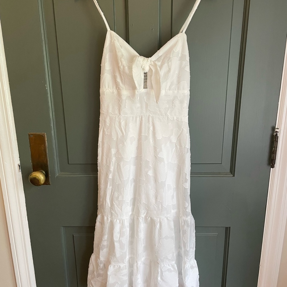 Speechless White Strapless Dress